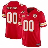 Men's Kansas City Chiefs Active Player Custom Red 2023 F.U.S.E. With NKH Patch Vapor Untouchable Limited Football Stitched Jersey,baseball caps,new era cap wholesale,wholesale hats